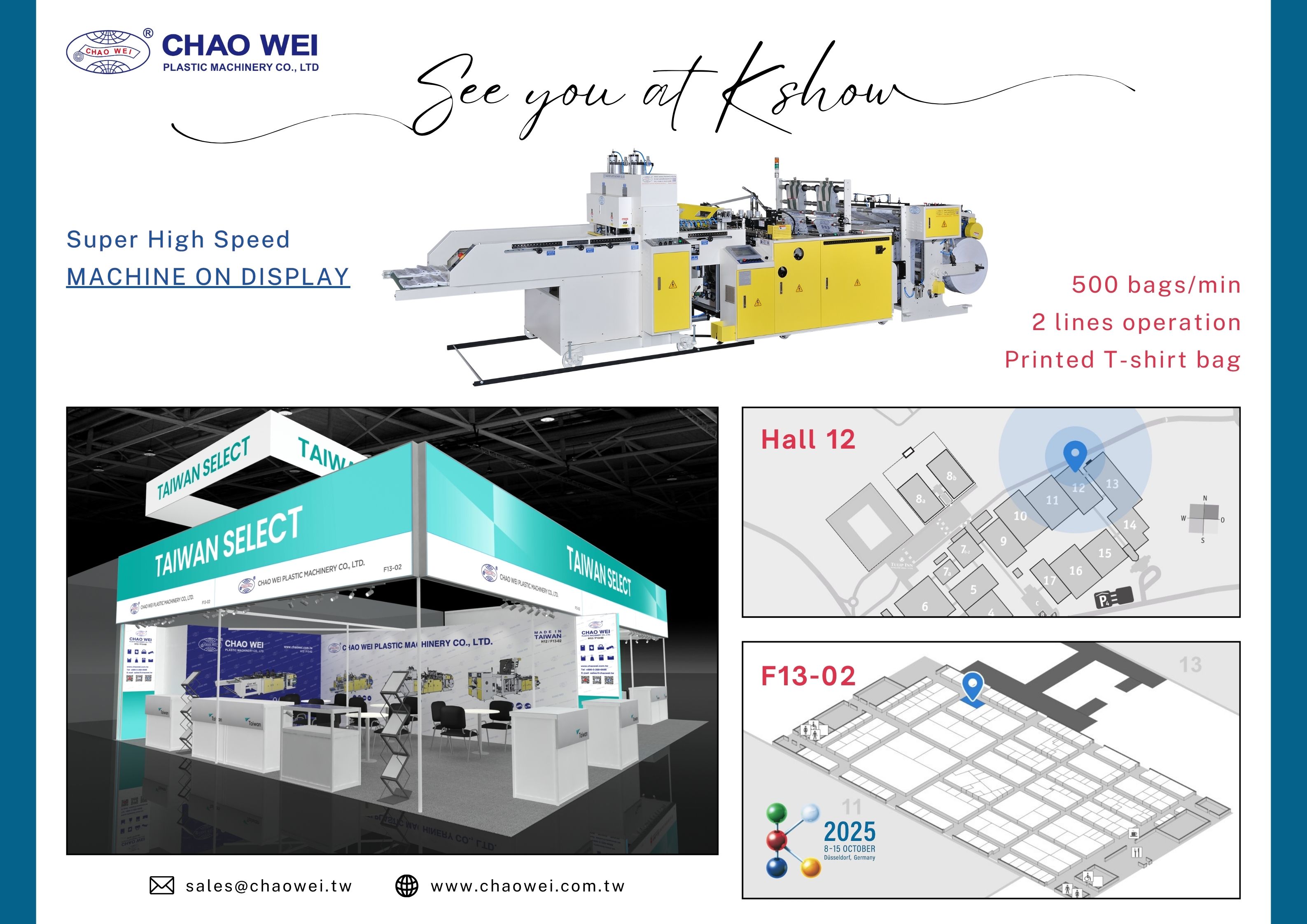 Catching up with Chao Wei at K 2025