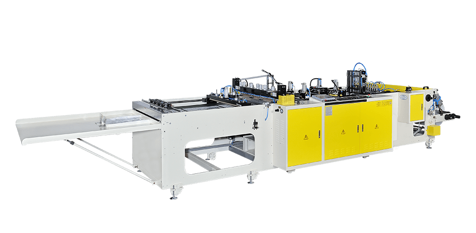 1 Line Flying Knife Heavy Duty Bottom Sealing Bag Making Machine