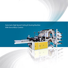 Automatic High Speed Cutting & Sealing Machine With Servo Motor Control
