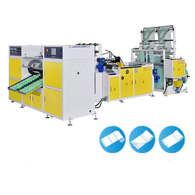 High Speed Fully Automatic 2 Lines Coreless Bags On Roll Making Machine With Servo Motors Control<BR>Model:CW-800R-SV/CW-1000R-SV
